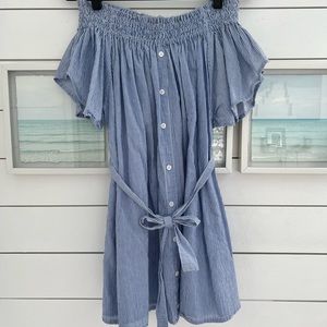 Faithfull the Brand Deia in Belize Striped Dress